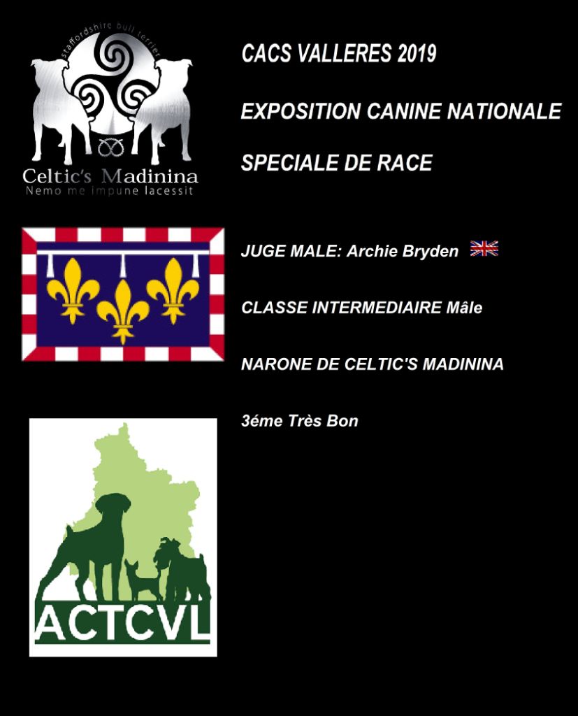 De Celtic's Madinina - CACS de Vallères, Spéciale de race, Narone